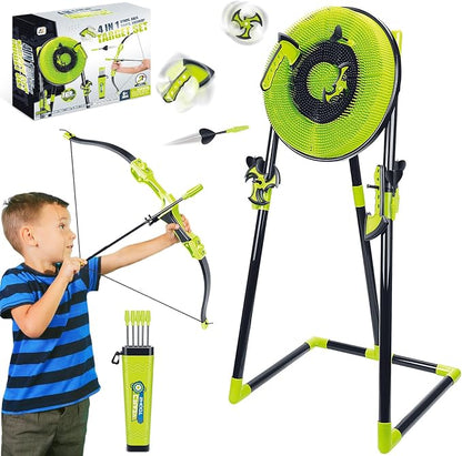 Axe Throwing Game for Backyard - 4 in 1 Outdoor Games for Kids Adults Family - by HITISH