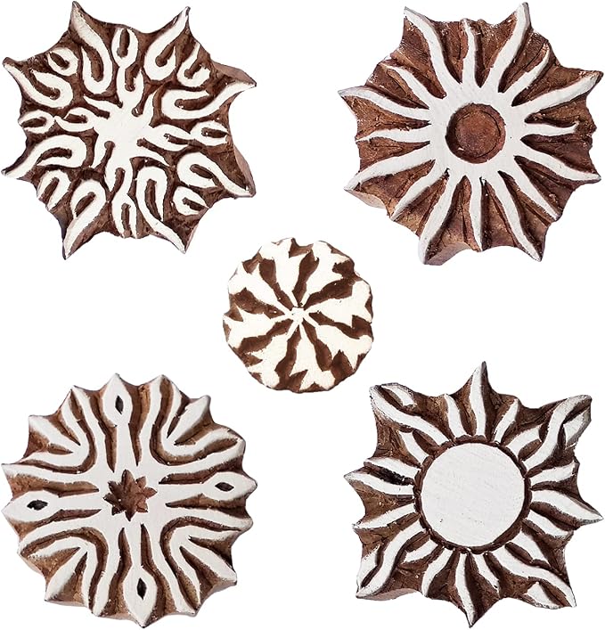 Royal Kraft Sun Wooden Printing Stamps - Image 2