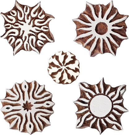 Royal Kraft Sun Wooden Printing Stamps - Image 2