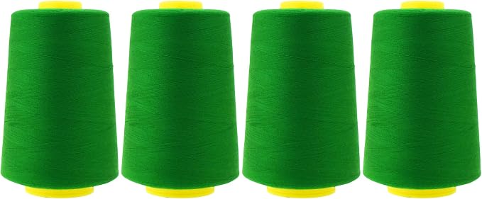 Mandala Crafts 4 Pack of Serger Threads Cones Spools by MandalaCrafts