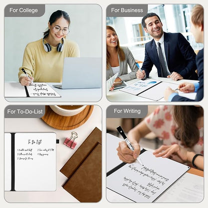 AGM Portable White Board Dry Erase Notebook, Small Travel Dry Erase Board - Image 8