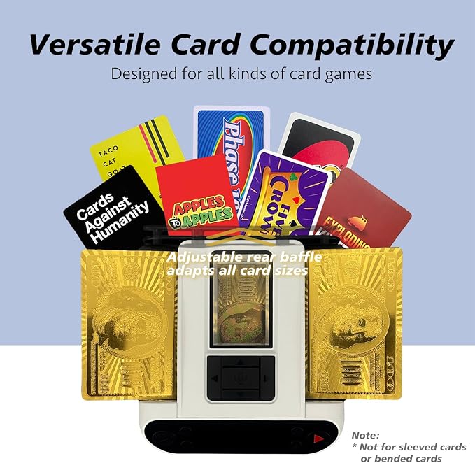 All-in-One Automatic Card Shuffler and Dealer, - Image 3