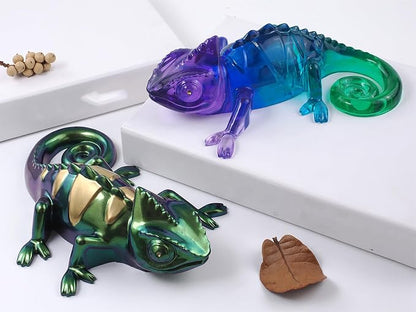 Lizard Animal Cylinder Candle & Resin Mold - Image 9