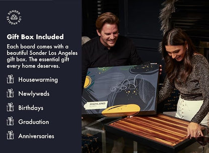 Sonder Los Angeles, XXL Thick Edge Grain Teak Wood Cutting Board - Image 6