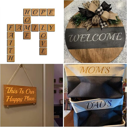 4 Inch Alphabet Letter Stencils - Image 2