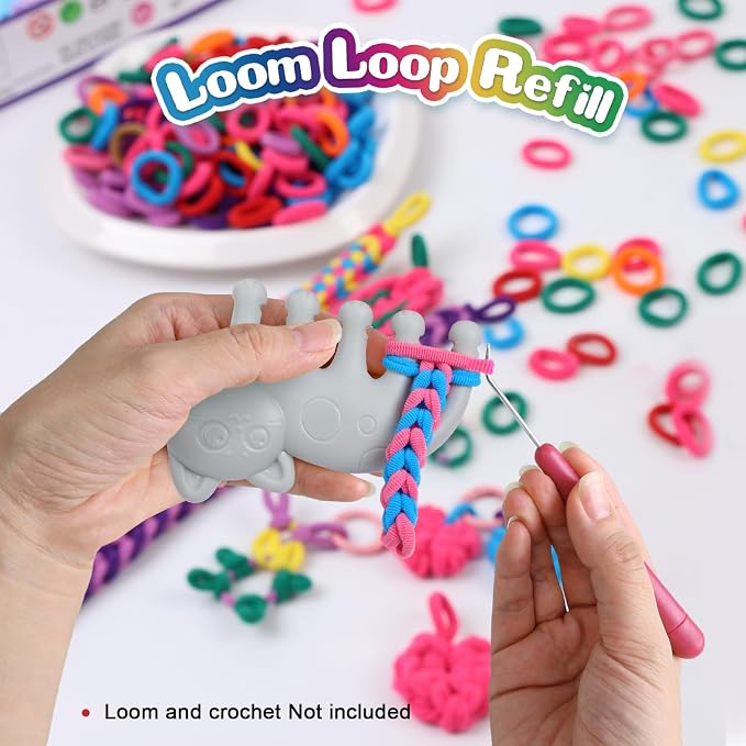 FUNiOi 1000 PCS Cat Weaving Loom Refill - Image 4
