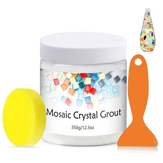 Mosaic Crystal Grout, Mosaics Tile Tools, Mosaic Tile Accessories – Essential by CAMUTKRY
