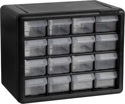 Akro-Mils 16-Drawer Plastic Drawer Storage Cabinet by Akro-Mils