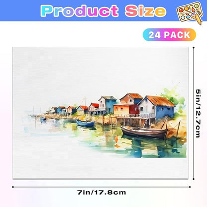 Jeffbaubl 24 Pack Canvas Boards - Image 2