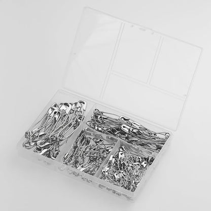 160 Pack Curved Safety Pins for Quilting Basting Pins 28mm 32mm 38mm 54mm - Image 5