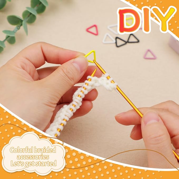 Jmuiiu Triangle Metal Stitch Markers - Image 6