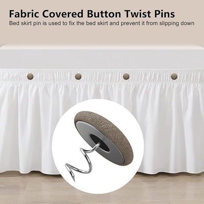 Linen Fabric-Covered Twist Pins - Image 4