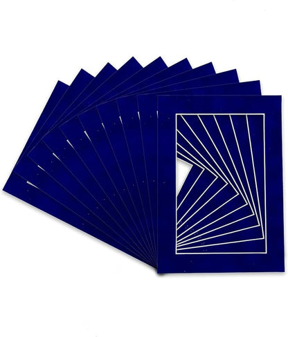 Pack of Ten Acid Free 11x14 Mats Bevel Cut by Poster+Palooza