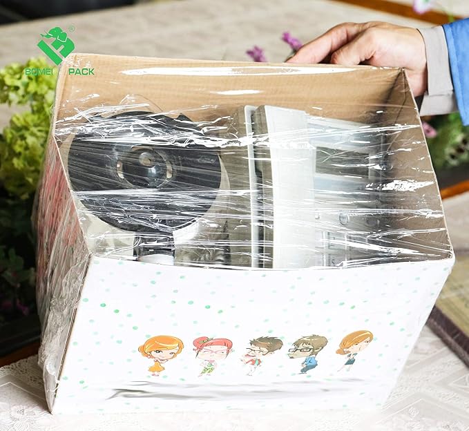 BOMEI PACK Industrial Mini Clear Stretch Wrap - Image 7