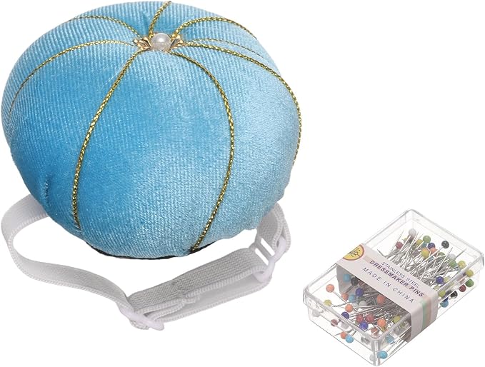 HARFINGTON Wrist Pin Cushion Wristband Sewing Pincushion Polyester Pin Holder by HARFINGTON