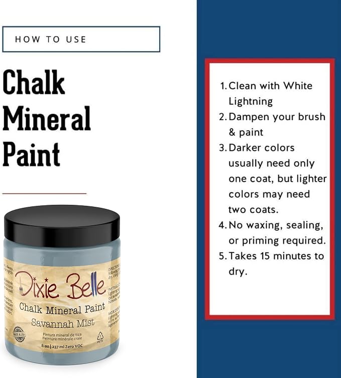 Dixie Belle Paint Company Chalk Finish Furniture Paint - Image 3
