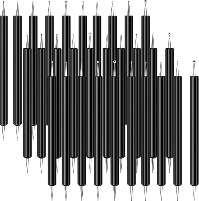 Ashmacdo 30 Pcs Dotting Tools for Painting, Ball Embossing Stylus for Transfer by Ashmacdo
