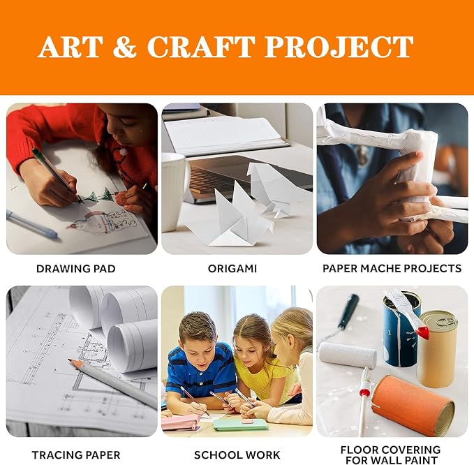 9"x12" Sketching Drawing Paper for Kids Toddlers Art Craft Supplies - Image 6