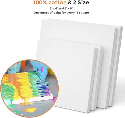 Nicpro Large Bulk Acrylic Pouring Paint, Art Starter Supplies - Image 4