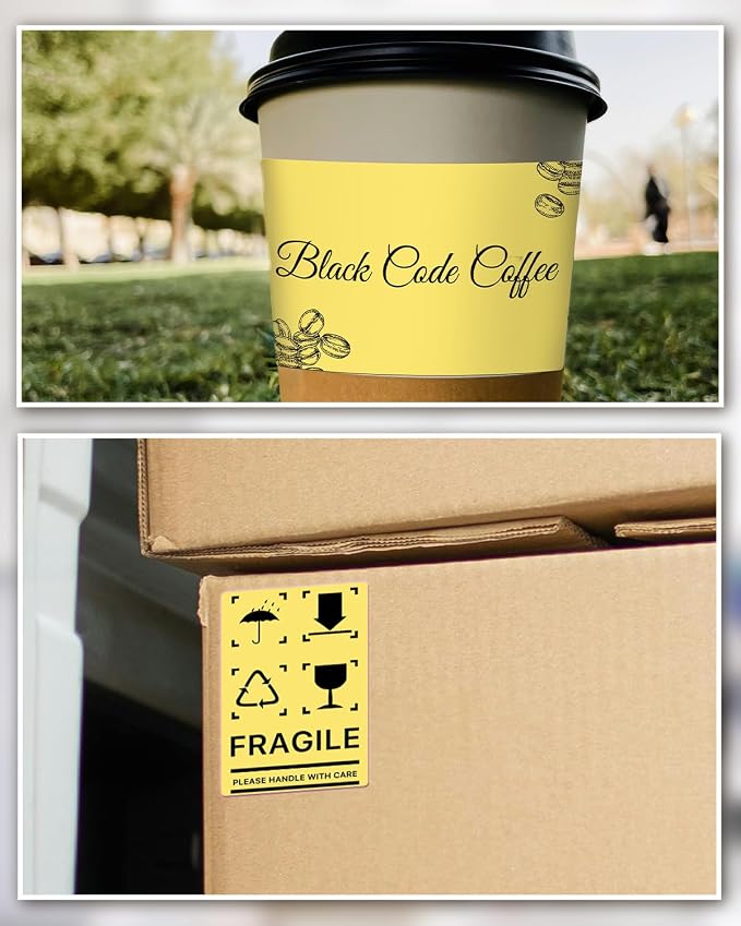 iEager 3" x 2" Thermal Labels, Rectangle Thermal Printer Stickers, - Image 7
