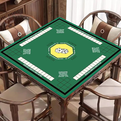 Mahjong Mat for Table 31.5''x31.5'', Mahjong Cloth Cover - Image 3