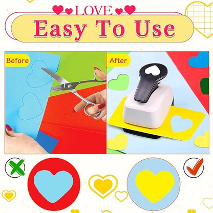 Heart Hole Punch 1 inch Heart Punch - Image 6
