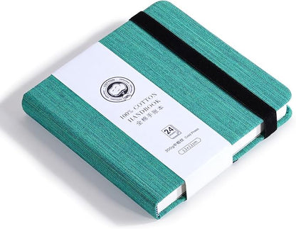 Lightwish Square Watercolor Journal, 100% Cotton, 300gsm/140lb, 24 Sheets Cold - Image 9