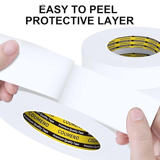 2Pack 2inX16.4FT Double Sided Foam Strip, EVA Foam Tape, Double Sided Sponge - Image 4