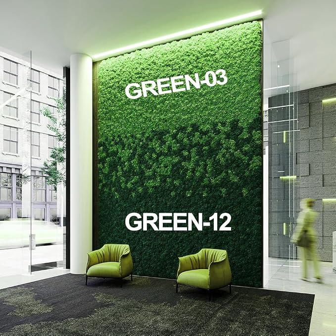 Preserved Reindeer Moss Natural Green DIY Kit Gardenning Art Wall Decor Florist - Image 9