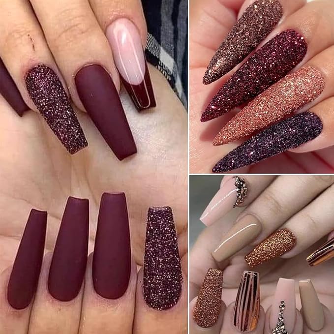 Chrome Nail Powder Metallic Mirror Effect Pigment Dust, Champagne Golden Ultra - Image 4