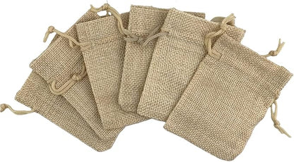 Palmhomee Pack Of 25 Burlap Gift Bags - Image 2