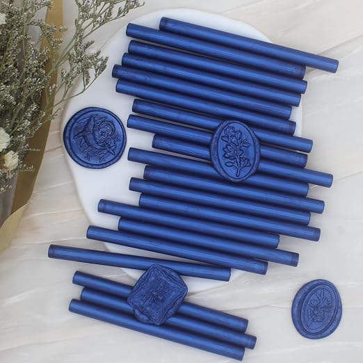 52pcs Navy Blue Wax Sealing Sticks - Image 6