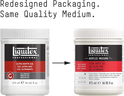 Liquitex Professional Ultra Matte Gel Medium - Image 2