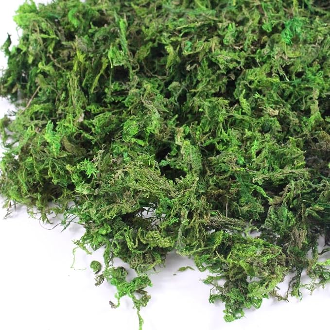 Artificial Moss, 10.5 OZ Green Moss - Image 2