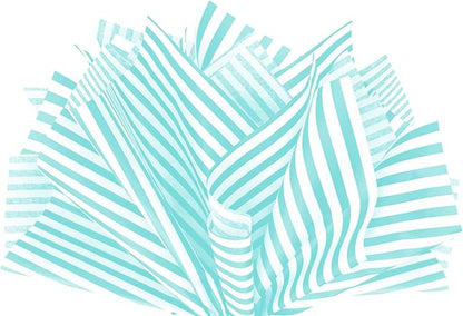 Flexicore Packaging Azure Pin Stripe Print Gift Wrap Tissue Paper Size: 15 Inch by FlexicorePackaging