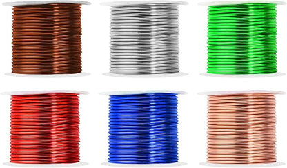 Mandala Crafts 13 Gauge Anodized Aluminum Craft Wire by MandalaCrafts