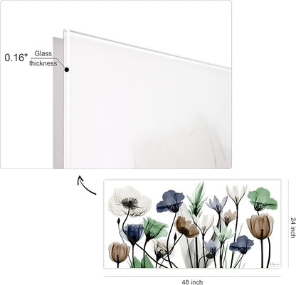 Empire Art Direct Frameless Free Floating Tempered Glass Panel Graphic Wall Art - Image 6