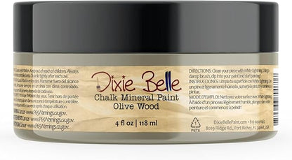 Dixie Belle Paint Company Chalk Finish Furniture Paint – Olive Wood – Matte by DixieBellePaintCompany