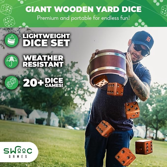 SWOOC Games - Yardzee, & 20+ Giant Dice Games - Image 3