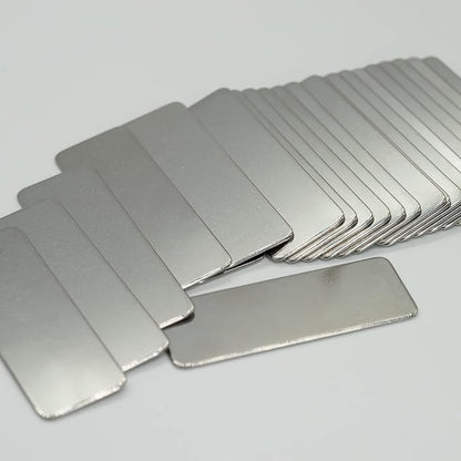 StayMax 304 Stainless Steel Engraving Blank Tags Rectangle Stamping Blanks - Image 6