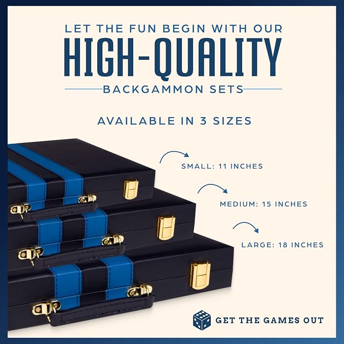 Get The Games Out Top Backgammon Set - Image 3