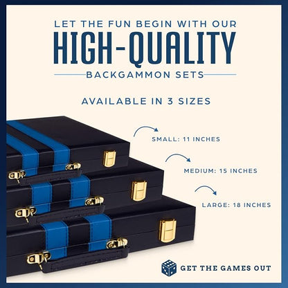 Get The Games Out Top Backgammon Set - Image 3