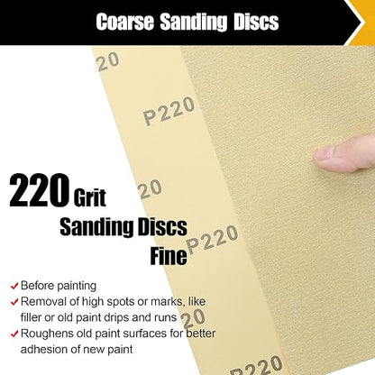 220 Grit Sandpaper, Sandpaper Assortment Sandpaper - Image 2