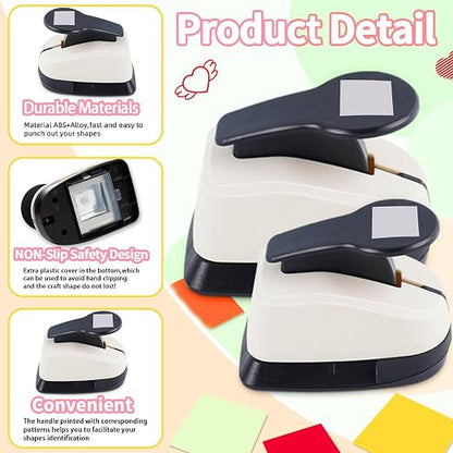 Square Hole Puncher Square Paper Punch Shape Punches - Image 5
