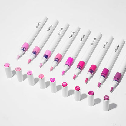 ROSYMENG 9 Color Acrylic Paint Pens, Quick-Drying Waterproof Acrylic Paint by Unknown