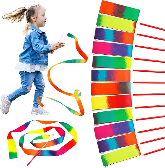 JoyCat 12 Pack Dance Ribbon Party Favors by JOYCAT