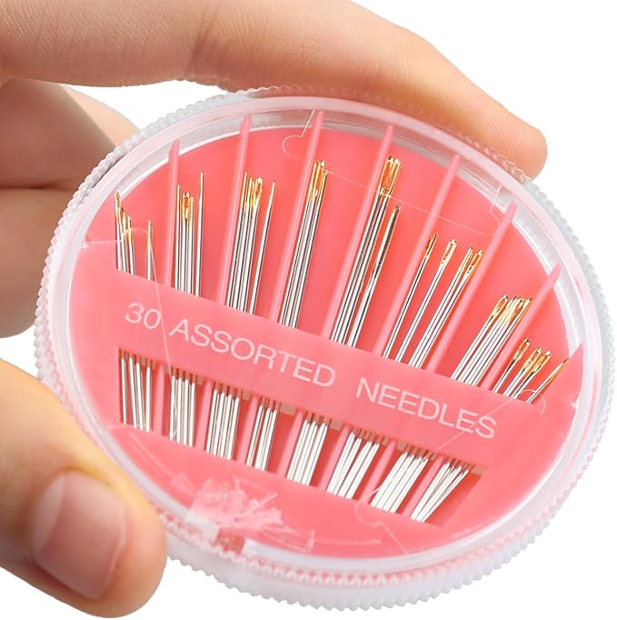 Eketirry 60pcs Premium Hand Sewing Needles，2 Pack 30-Count Assorted Needles - Image 3