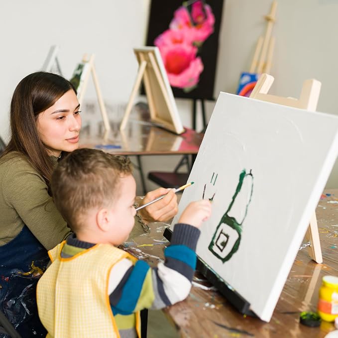 6 Packs Stretched Canvases for Painting - Image 8