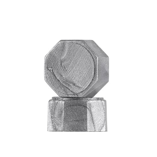 Yoption 360 Pcs Silver Octagon Sealing Wax Beads - Image 4
