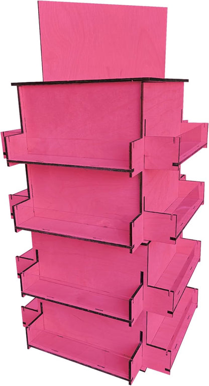 TORCHED DISPLAYS 4-Sided Rotating Display Stand by TORCHEDDISPLAYS